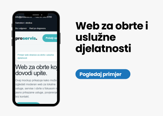 izrada web stranica za obrte